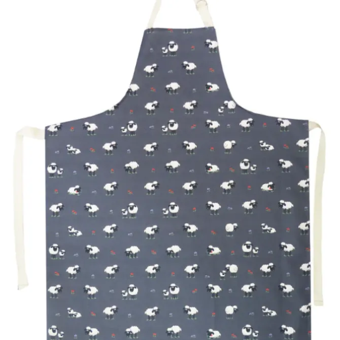 Samuel Lamont schort Fluffy Flock Grey