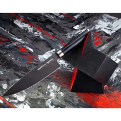 Samura MO-V Stonewash messenset AUS-8 staal 3-delig