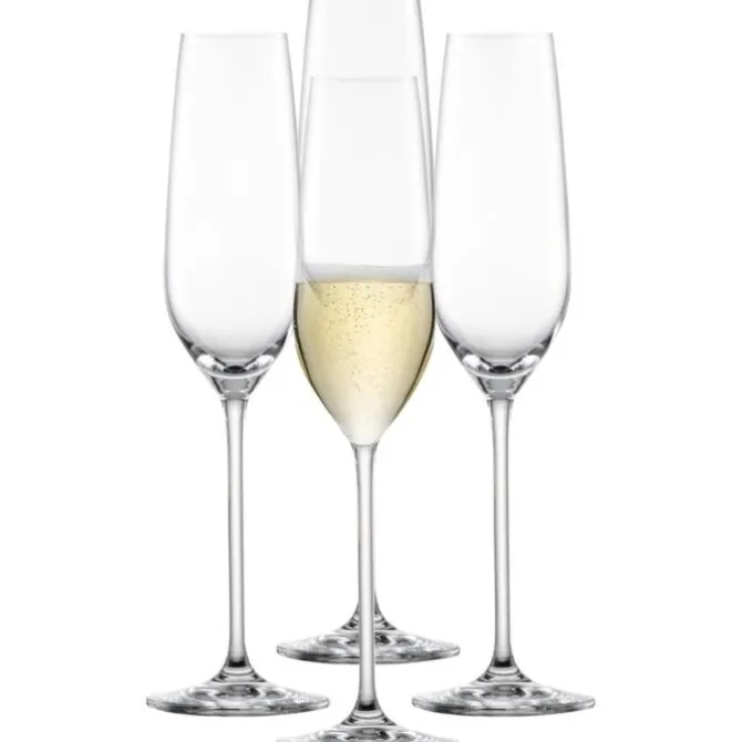 Schott Zwiesel Fortissimo 7 champagneglazen 240 ml kristalglas 4 stuks