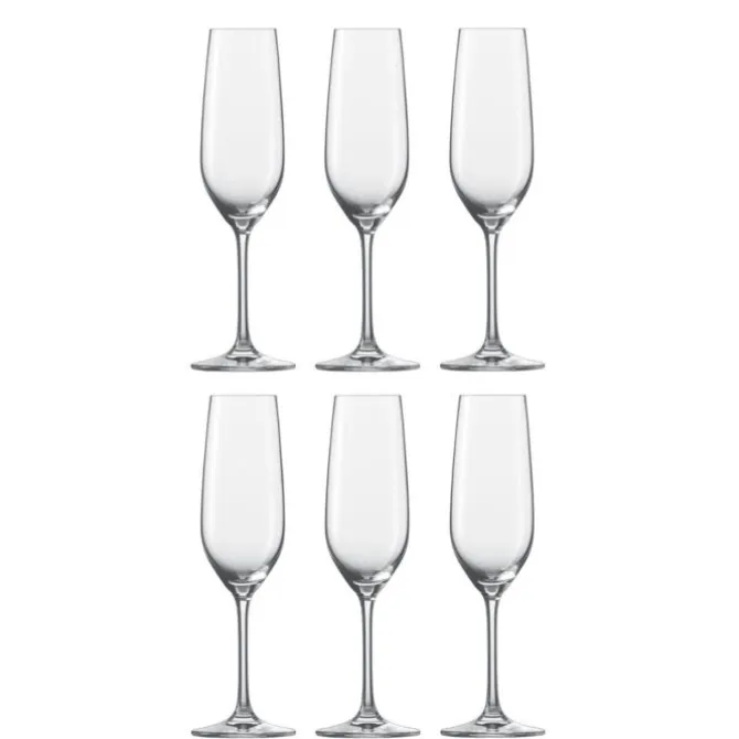 Schott Zwiesel Viña 7 champagneglas 227 ml kristalglas 6 stuks