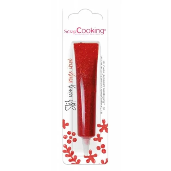 Scrapcooking Decoreerpen icing 26 gram rood