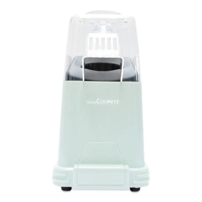 ScrapCooking elektrische popcornmaker zeegroen