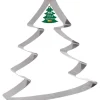 Scrapcooking koekjes uitsteekvorm XXL kerstboom 31 cm rvs
