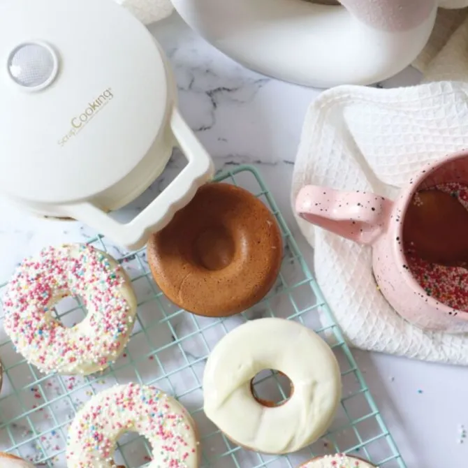Scrapcooking mini elektrische donutmaker