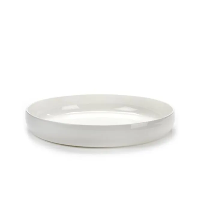 Serax Base diep bord ø 28 cm hoogte 4,5 cm porselein wit geglazuurd