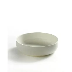 Serax Base diep bord ø 16 cm hoogte 4,5 cm porselein wit mat