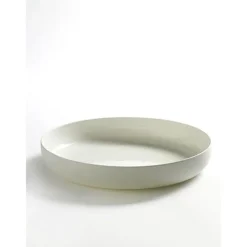 Serax Base diep bord ø 28 cm hoogte 4,5 cm porselein wit mat