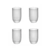Serax Base glas 450 ml ø 8 cm h 12 cm glas frosted wit 4 stuks