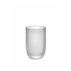 Serax Base glas 450 ml ø 8 cm h 12 cm glas frosted wit 4 stuks