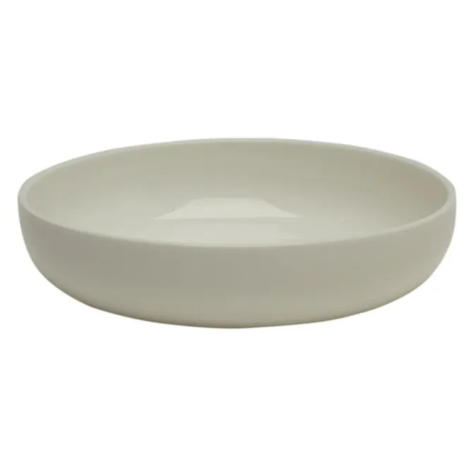 Serax Base hoog bord ø 12 cm hoogte 3 cm porselein wit glanzend