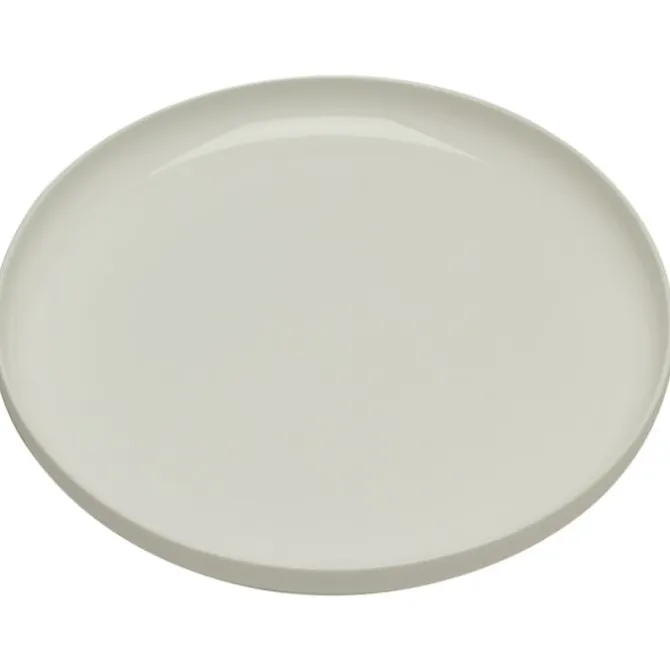 Serax Base hoog dinerbord ø 28 cm hoogte 3 cm porselein wit mat