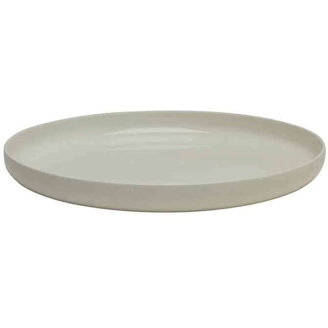 Serax Base hoog dinerbord ø 28 cm hoogte 3 cm porselein wit glanzend