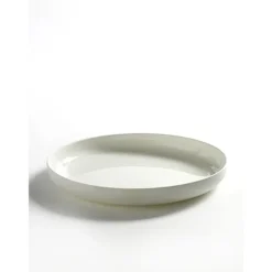 Serax Base hoog dinerbord ø 24 cm hoogte 3 cm porselein wit mat
