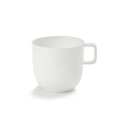 Serax Base koffiekop 280 ml ø 8 cm hoogte 7,5 cm porselein wit mat