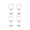 Serax Base rode wijnglas gebogen 650 ml ø 10 cm h 22 cm glas 4 stuks
