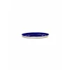 Serax Feast by Ottolenghi bord L ø 26 cm h 2 cm aardewerk Lapis Lazuli + Swirl-Dots White