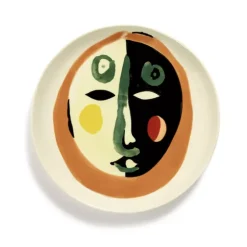 Serax Feast by Ottolenghi bord M ø 22 cm h 2 cm aardewerk Face 1
