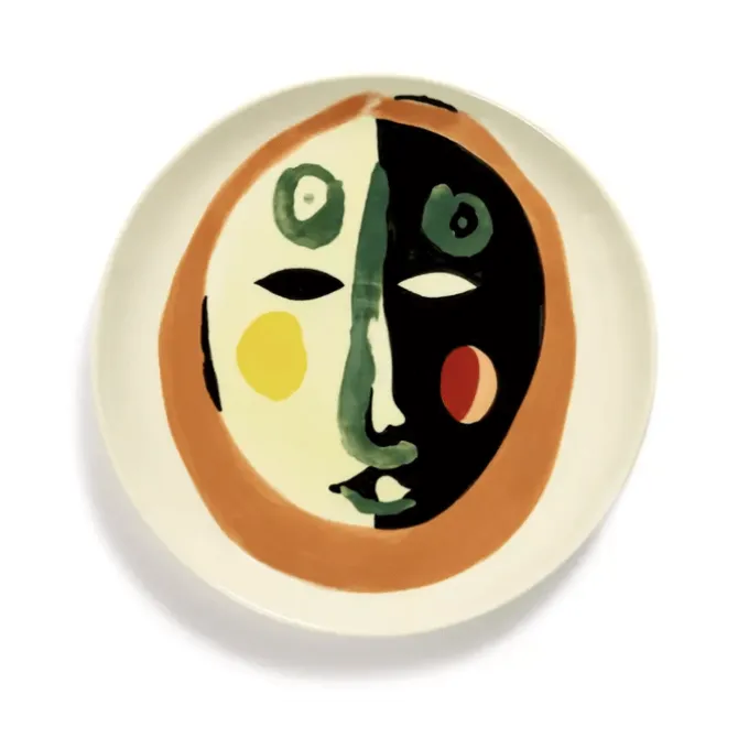 Serax Feast by Ottolenghi bord M ø 22 cm h 2 cm aardewerk Face 1
