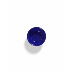 Serax Feast by Ottolenghi kom L ø 17 cm h 7 cm aardewerk Lapis Lazuli + Swirl-Stripes White