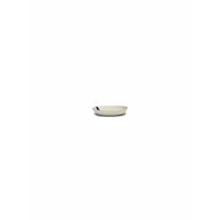 Serax Feast by Ottolenghi schotel S ø 11 cm h 2 cm aardewerk White + Artichoke Blue