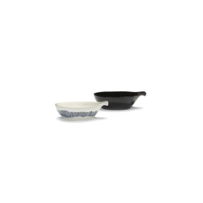 Serax Feast by Ottolenghi tapasbord L ø 11 cm h 3,5 cm aardewerk Black