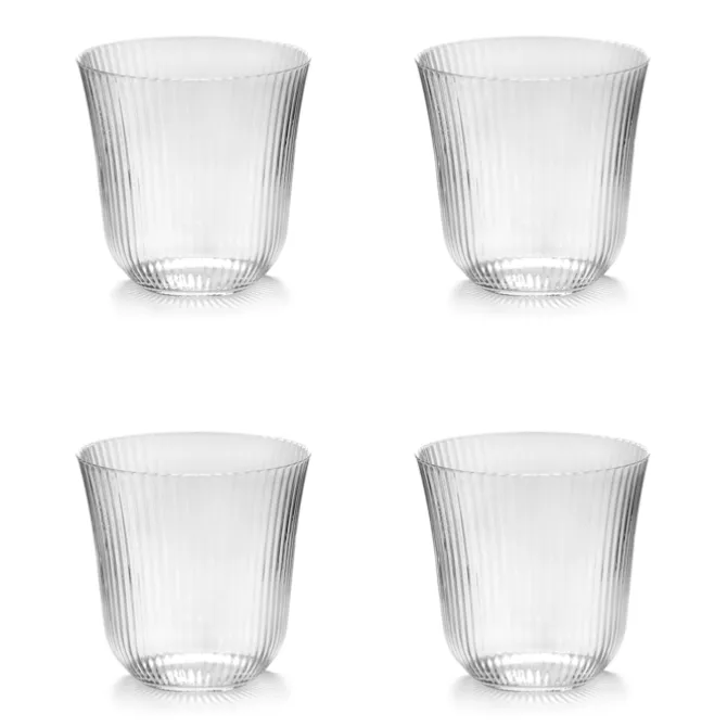 Serax INKU by Sergio Herman glas S 250 ml glas 4 stuks