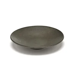 Serax INKU by Sergio Herman schotel voor koffiekop ø 14 cm h 1,4 cm aardewerk groen