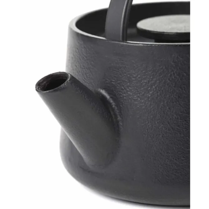 Serax INKU by Sergio Herman theepot 800 ml gietijzer zwart