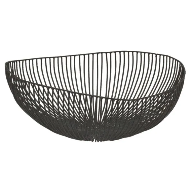 Serax Meo fruitmand 37 x 33 cm ijzer zwart