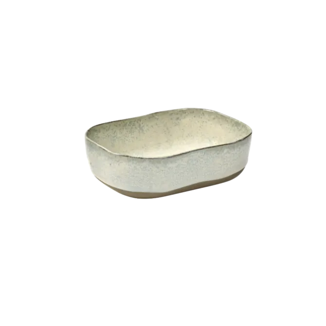 Serax Merci extra diep bord 14,5 x 10,5 cm h 4,5 cm gebroken wit
