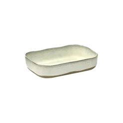 Serax Merci extra diep bord 23 x 15 cm h 5 cm gebroken wit