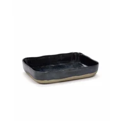 Serax Merci ovenschaal no 10 zandsteen 30,1 x 22,3 cm h 5,5 cm donkerblauw