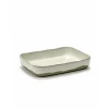Serax Merci ovenschaal 30,1 x 22,3 cm h 5,5 cm gebroken wit