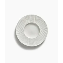 Serax Nido diep bord met brede rand ø 28 cm porselein wit