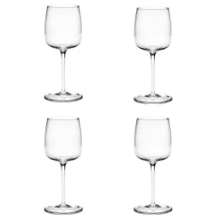 Serax Passe-Partout witte wijnglas curved 400 ml ø 8,8 cm h 21 cm glas 4 stuks