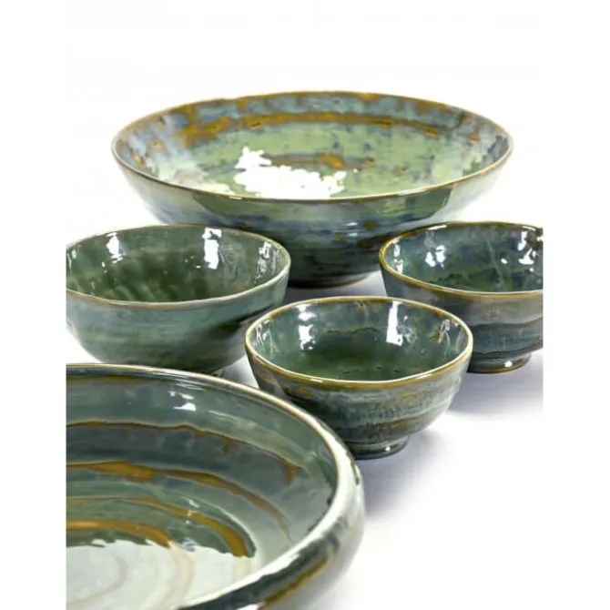 Serax Pure kom ø 15 cm keramiek groen