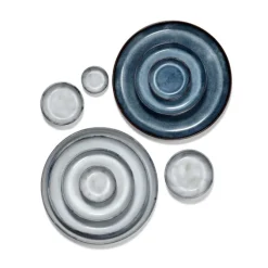 Serax Pure kom S ø 9 cm keramiek Blue Glazed