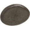 Serax Pure ontbijtbord ovaal ø 28 cm keramiek grijs