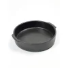 Serax Pure ovenschaal ø 31 cm aardewerk zwart