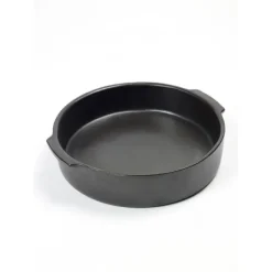 Serax Pure ovenschaal ø 31 cm aardewerk zwart