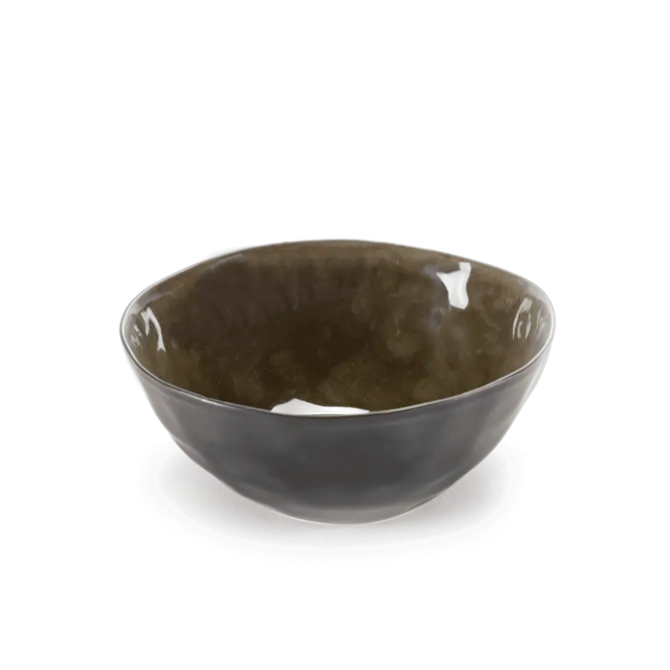 Serax Pure schaal ø 16 cm keramiek donkergroen
