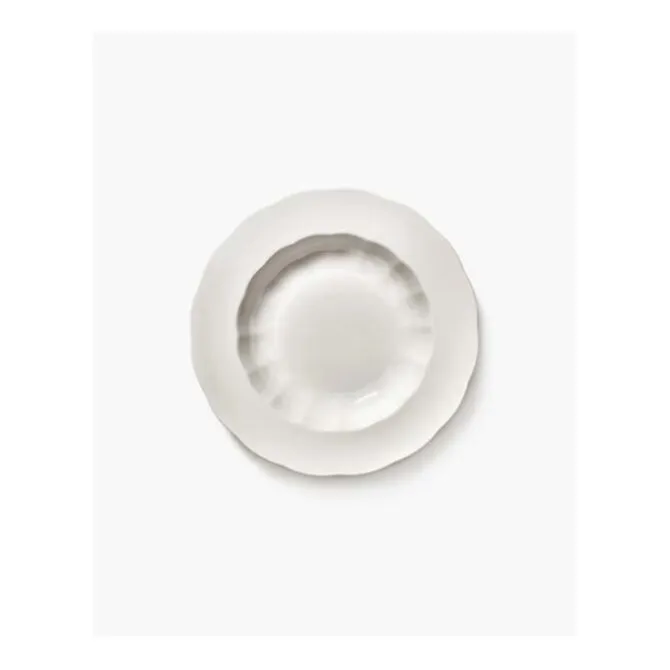 Serax Silhouette hoog bord L ø 27 cm wit