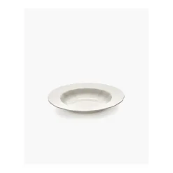 Serax Silhouette hoog bord L ø 27 cm wit