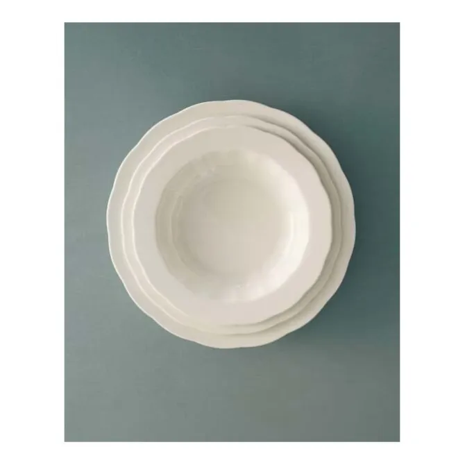 Serax Silhouette hoog bord L ø 27 cm wit