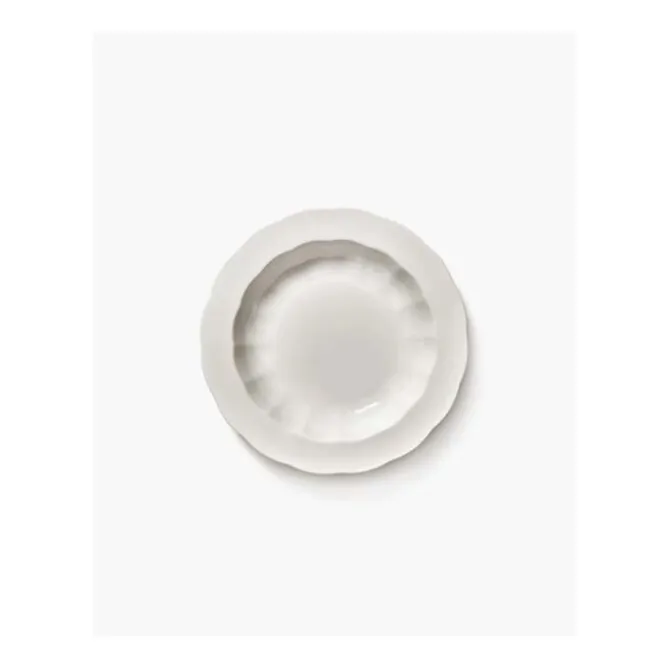 Serax Silhouette hoog bord M ø 23,7 cm wit