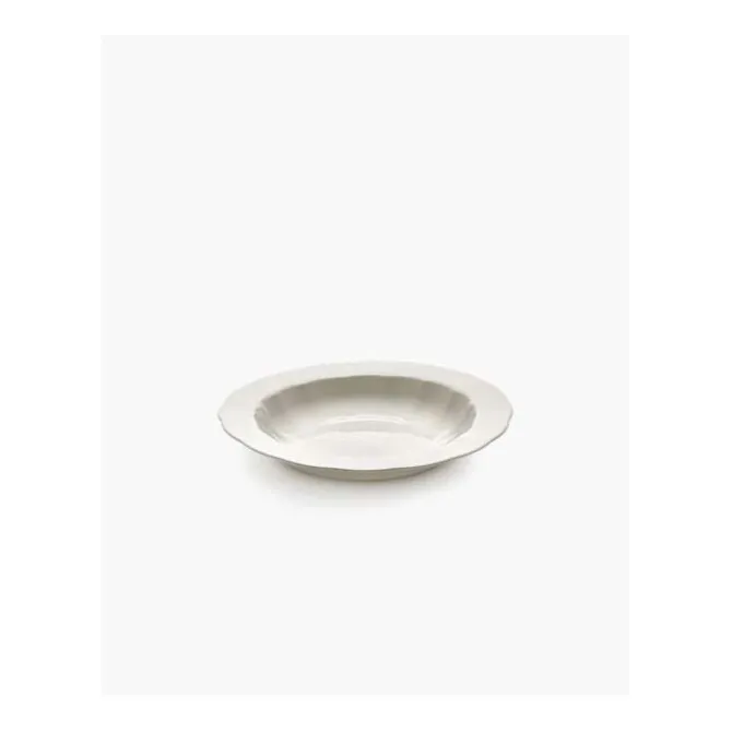 Serax Silhouette hoog bord M ø 23,7 cm wit