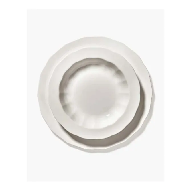 Serax Silhouette hoog bord S ø 21,5 cm wit