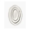 Serax Silhouette hoog ovaal bord S 18,5 x 10 cm wit