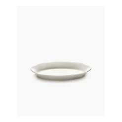 Serax Silhouette hoog ovaal bord M 24,5 x 15 cm wit