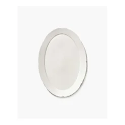 Serax Silhouette ovaal bord L 30 x 21 cm wit